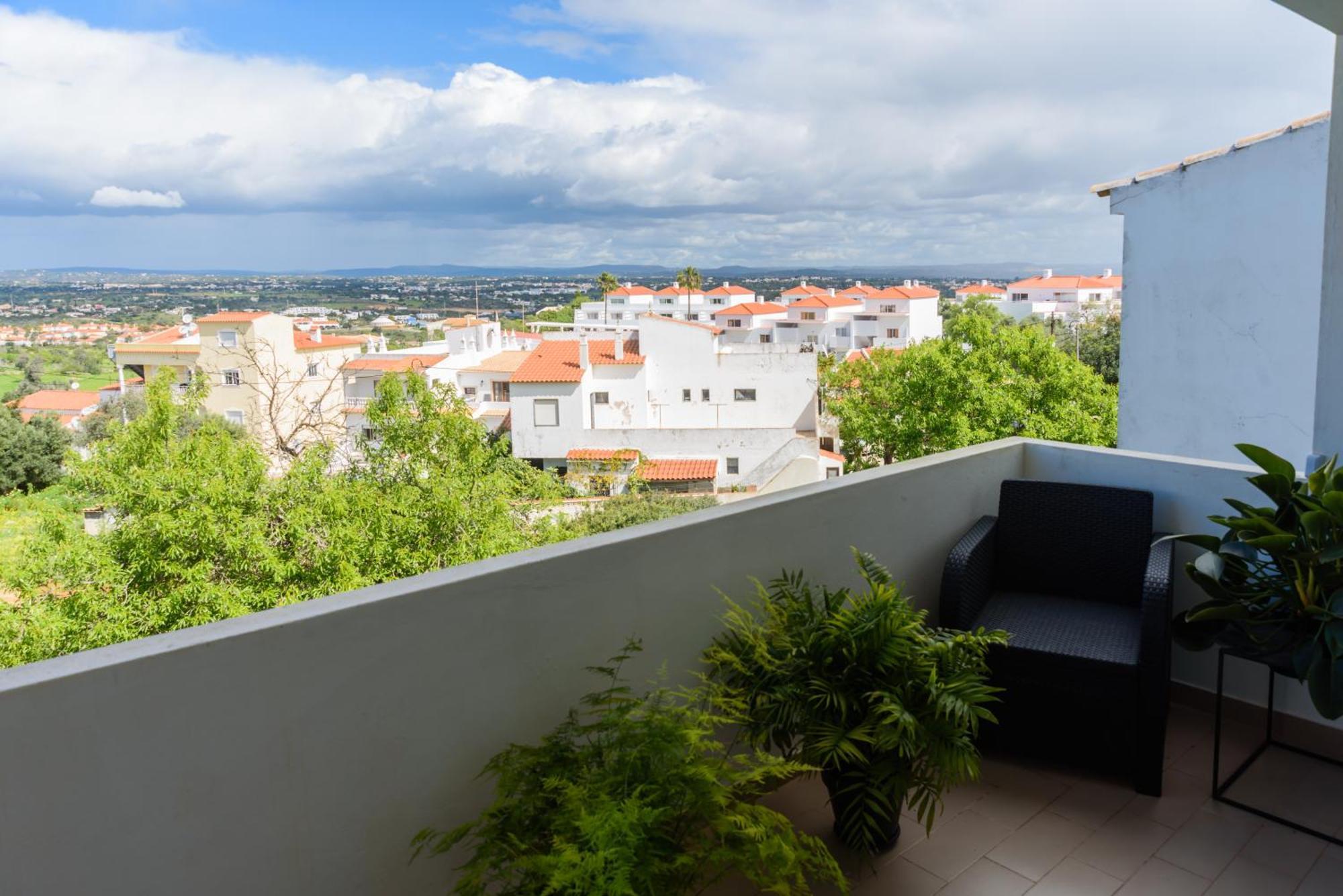 Hillside Studio With Sea View & Fibre Internet Albufeira Exterior foto